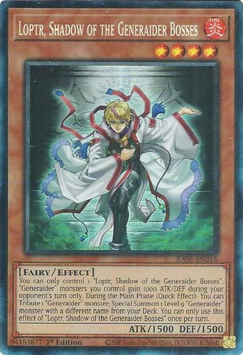 Image for Loptr, Shadow of the Generaider Bosses (Collector's Rare) (RA05-EN016) [Rarity Collection 5] - YuGiOh