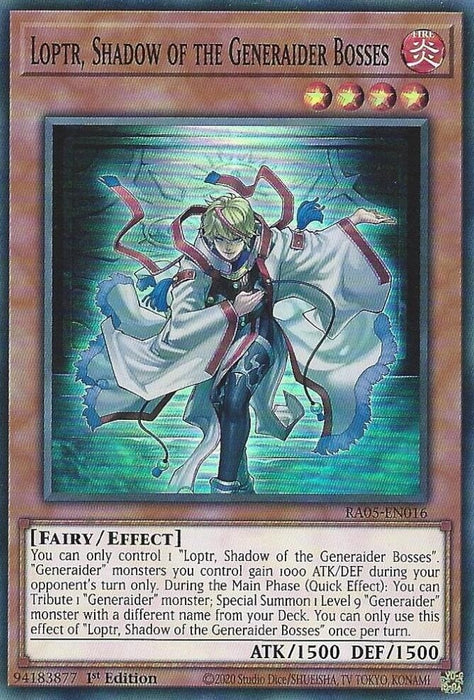 Image for Loptr, Shadow of the Generaider Bosses (RA05-EN016) [Rarity Collection 5] - YuGiOh