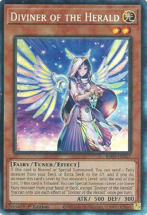 Image for Diviner of the Herald (Collector's Rare) (RA05-EN017) [Rarity Collection 5] - YuGiOh