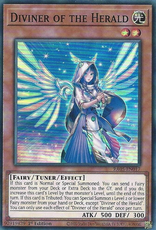 Image for Diviner of the Herald (RA05-EN017) [Rarity Collection 5] - YuGiOh