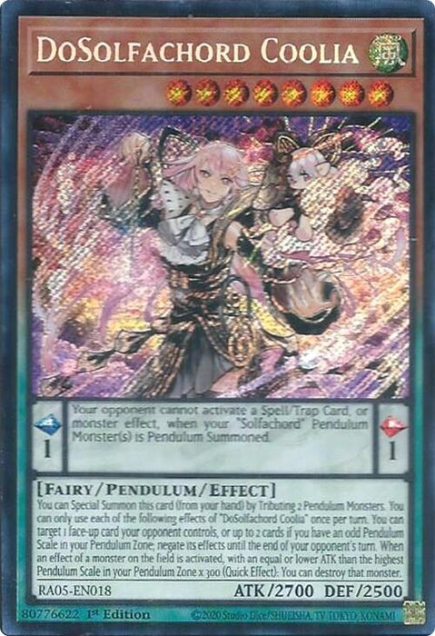 Image for DoSolfachord Coolia (Secret Rare) (RA05-EN018) [Rarity Collection 5] - YuGiOh