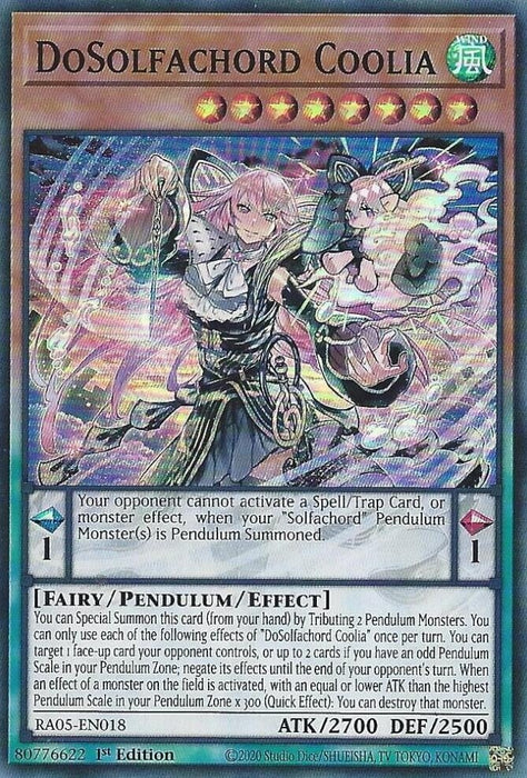 Image for DoSolfachord Coolia (RA05-EN018) [Rarity Collection 5] - YuGiOh