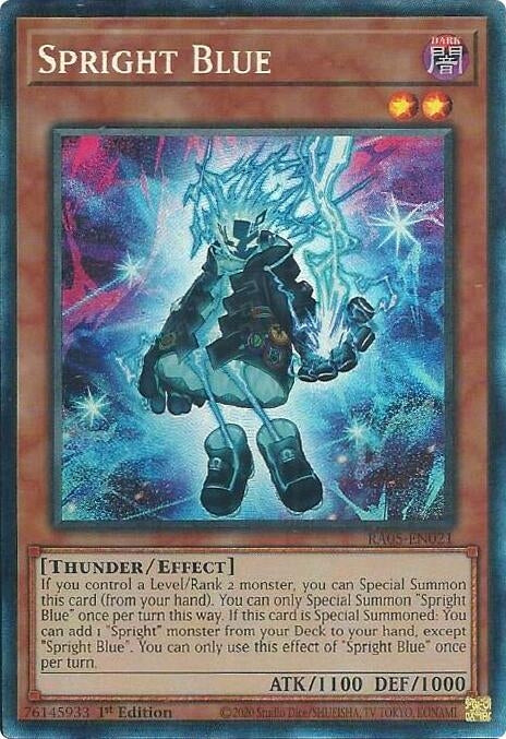 Image for Spright Blue (Collector's Rare) (RA05-EN021) [Rarity Collection 5] - YuGiOh