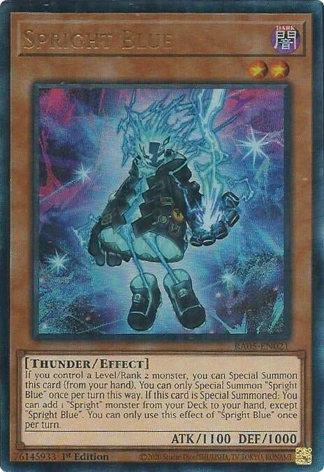 Image for Spright Blue (Ultimate Rare) (RA05-EN021) [Rarity Collection 5] - YuGiOh