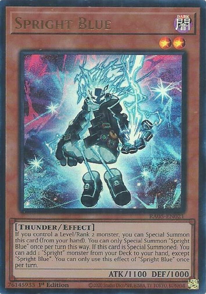 Image for Spright Blue (Ultra Rare) (RA05-EN021) [Rarity Collection 5] - YuGiOh