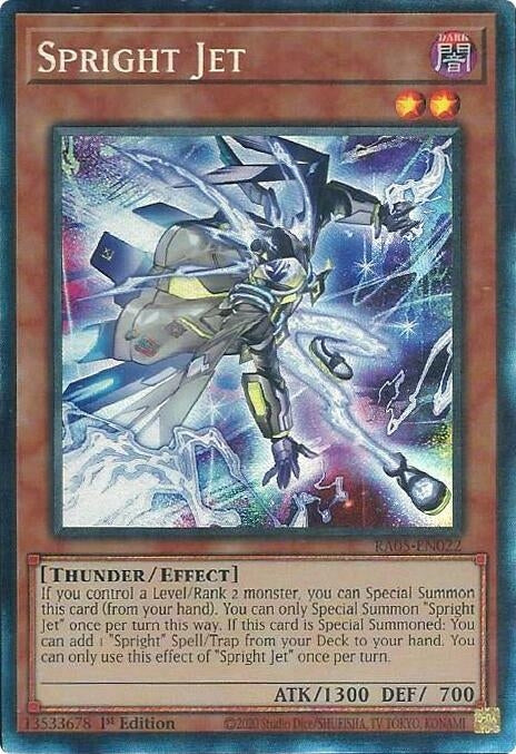 Image for Spright Jet (Collector's Rare) (RA05-EN022) [Rarity Collection 5] - YuGiOh