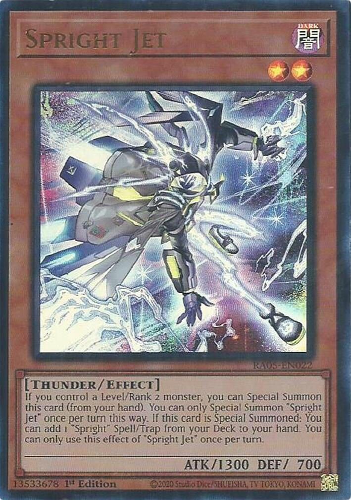 Image for Spright Jet (Ultra Rare) (RA05-EN022) [Rarity Collection 5] - YuGiOh
