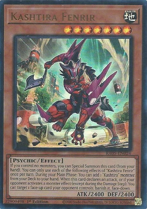 Image for Kashtira Fenrir (Ultra Rare) (RA05-EN024) [Rarity Collection 5] - YuGiOh