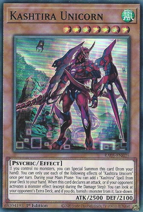 Image for Kashtira Unicorn (RA05-EN025) [Rarity Collection 5] - YuGiOh