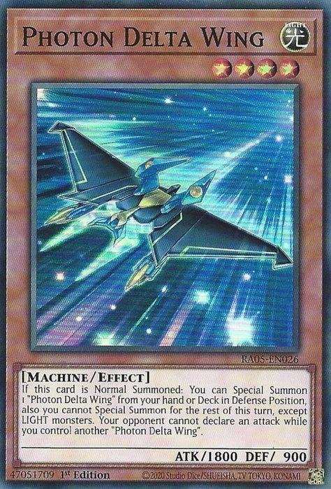Image for Photon Delta Wing (RA05-EN026) [Rarity Collection 5] - YuGiOh