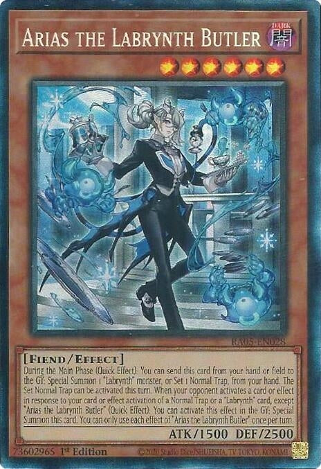 Image for Arias the Labrynth Butler (Collector's Rare) (RA05-EN028) [Rarity Collection 5] - YuGiOh