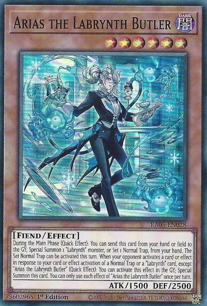 Image for Arias the Labrynth Butler (RA05-EN028) [Rarity Collection 5] - YuGiOh