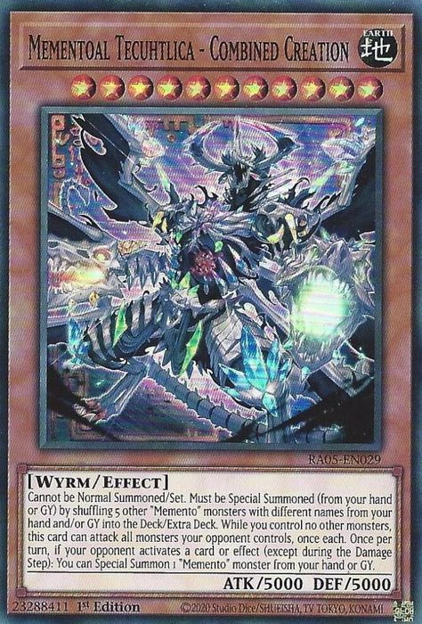 Image for Mementoal Tecuhtlica - Combined Creation (RA05-EN029) [Rarity Collection 5] - YuGiOh