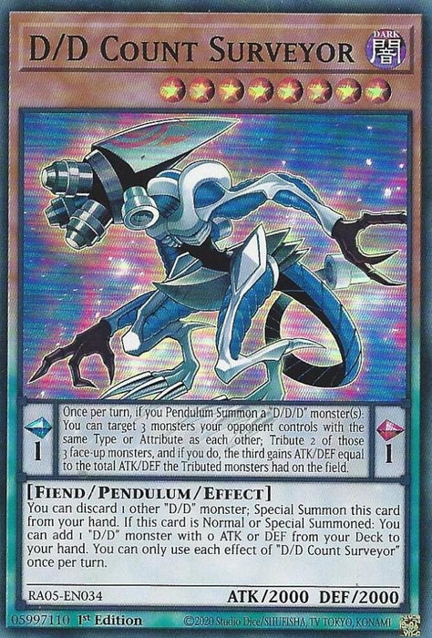 Image for D/D Count Surveyor (RA05-EN034) [Rarity Collection 5] - YuGiOh