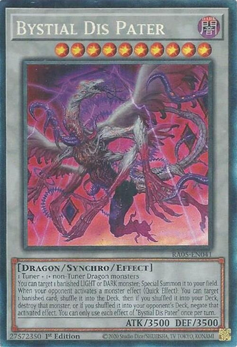 Image for Bystial Dis Pater (Collector's Rare) (RA05-EN041) [Rarity Collection 5] - YuGiOh