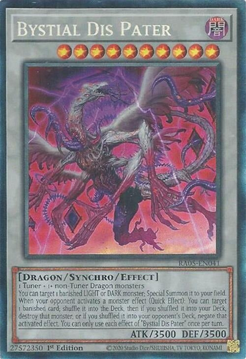 Image for Bystial Dis Pater (Collector's Rare) (RA05-EN041) [Rarity Collection 5] - YuGiOh