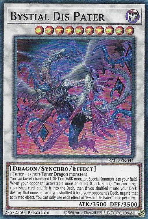 Image for Bystial Dis Pater (RA05-EN041) [Rarity Collection 5] - YuGiOh