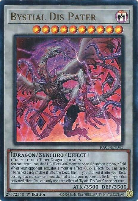 Image for Bystial Dis Pater (Ultra Rare) (RA05-EN041) [Rarity Collection 5] - YuGiOh