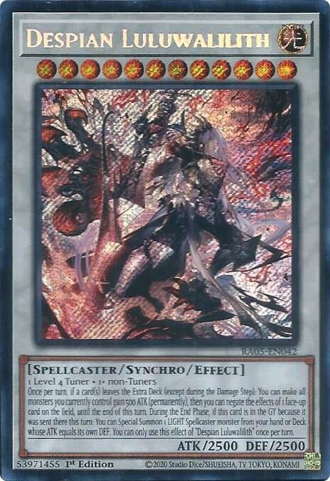 Image for Despian Luluwalilith (Secret Rare) (RA05-EN042) [Rarity Collection 5] - YuGiOh