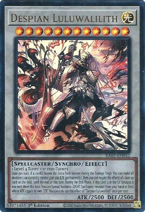 Image for Despian Luluwalilith (Ultra Rare) (RA05-EN042) [Rarity Collection 5] - YuGiOh