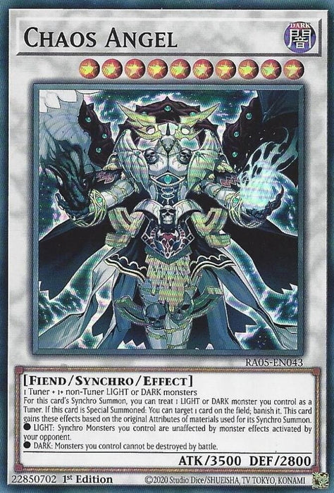 Image for Chaos Angel (RA05-EN043) [Rarity Collection 5] - YuGiOh