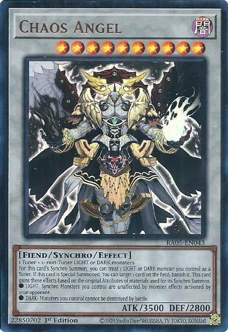 Image for Chaos Angel (Ultra Rare) (RA05-EN043) [Rarity Collection 5] - YuGiOh