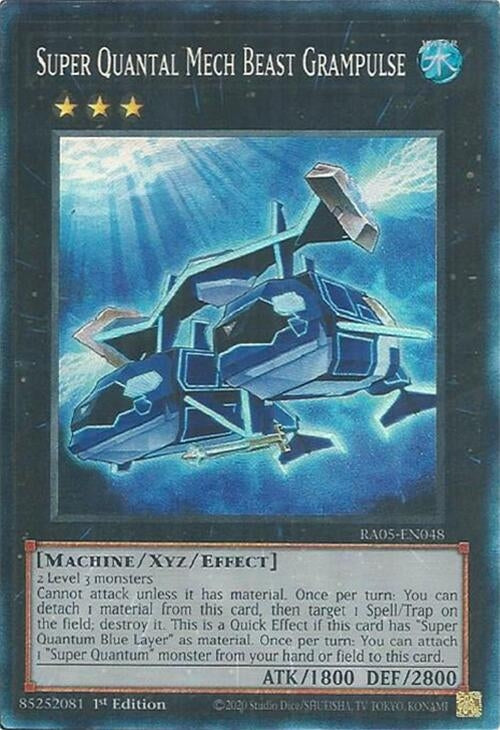 Image for Super Quantal Mech Beast Grampulse (Collector's Rare) (RA05-EN048) [Rarity Collection 5] - YuGiOh