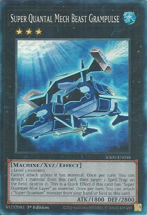 Image for Super Quantal Mech Beast Grampulse (Collector's Rare) (RA05-EN048) [Rarity Collection 5] - YuGiOh