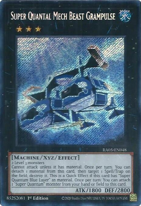Image for Super Quantal Mech Beast Grampulse (Secret Rare) (RA05-EN048) [Rarity Collection 5] - YuGiOh