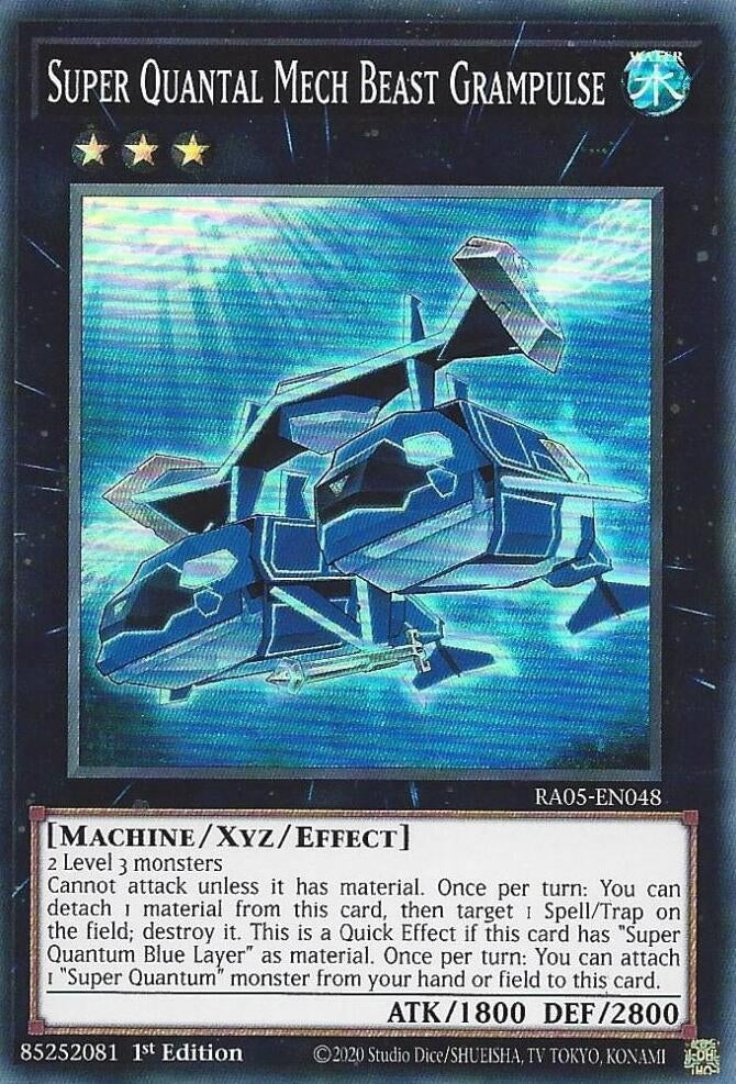 Image for Super Quantal Mech Beast Grampulse (RA05-EN048) [Rarity Collection 5] - YuGiOh