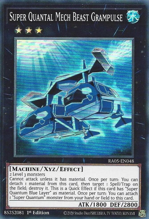 Image for Super Quantal Mech Beast Grampulse (RA05-EN048) [Rarity Collection 5] - YuGiOh