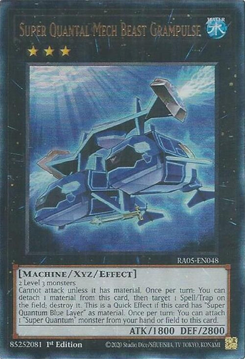 Image for Super Quantal Mech Beast Grampulse (Ultimate Rare) (RA05-EN048) [Rarity Collection 5] - YuGiOh