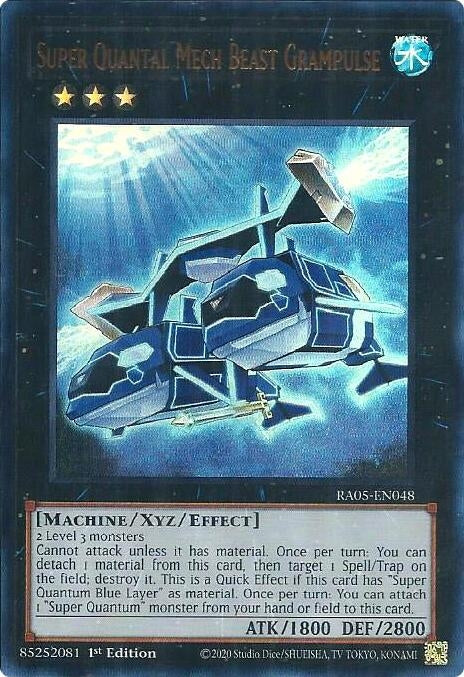 Image for Super Quantal Mech Beast Grampulse (Ultra Rare) (RA05-EN048) [Rarity Collection 5] - YuGiOh