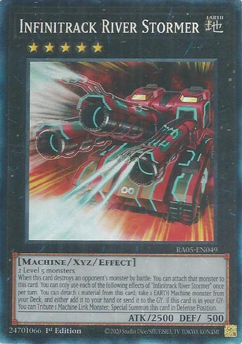 Image for Infinitrack River Stormer (Collector's Rare) (RA05-EN049) [Rarity Collection 5] - YuGiOh