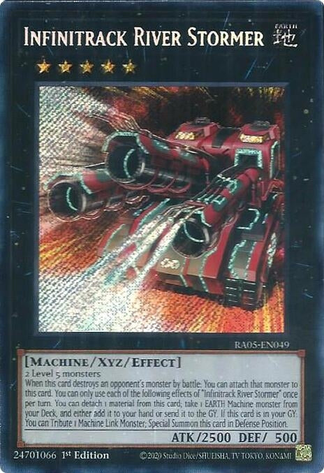 Image for Infinitrack River Stormer (Secret Rare) (RA05-EN049) [Rarity Collection 5] - YuGiOh