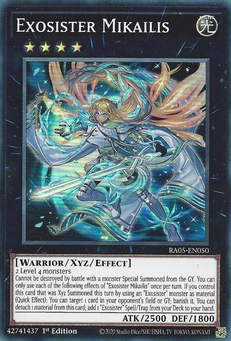 Image for Exosister Mikailis (RA05-EN050) [Rarity Collection 5] - YuGiOh