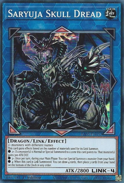 Image for Saryuja Skull Dread (RA05-EN053) [Rarity Collection 5] - YuGiOh