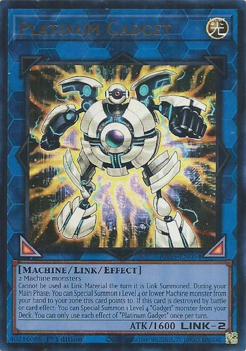 Image for Platinum Gadget (Ultra Rare) (RA05-EN054) [Rarity Collection 5] - YuGiOh