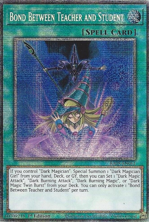 Image for Bond Between Teacher and Student (RA05-EN061) [Rarity Collection 5] - YuGiOh
