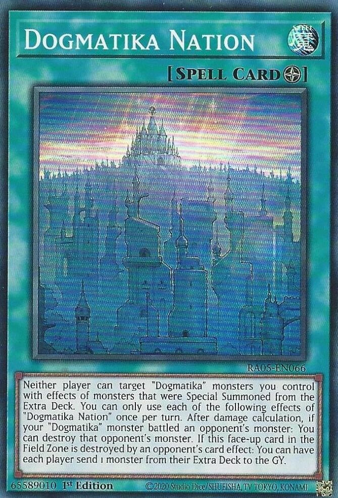 Image for Dogmatika Nation (RA05-EN066) [Rarity Collection 5] - YuGiOh