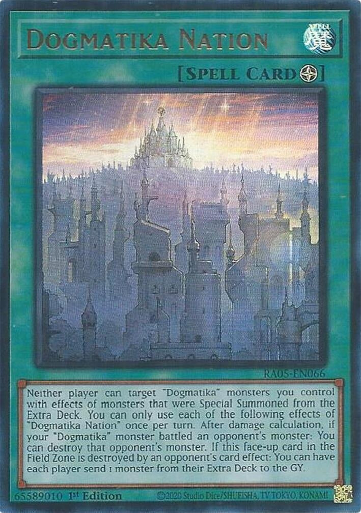 Dogmatika Nation (Ultra Rare) (RA05-EN066) [Rarity Collection 5]