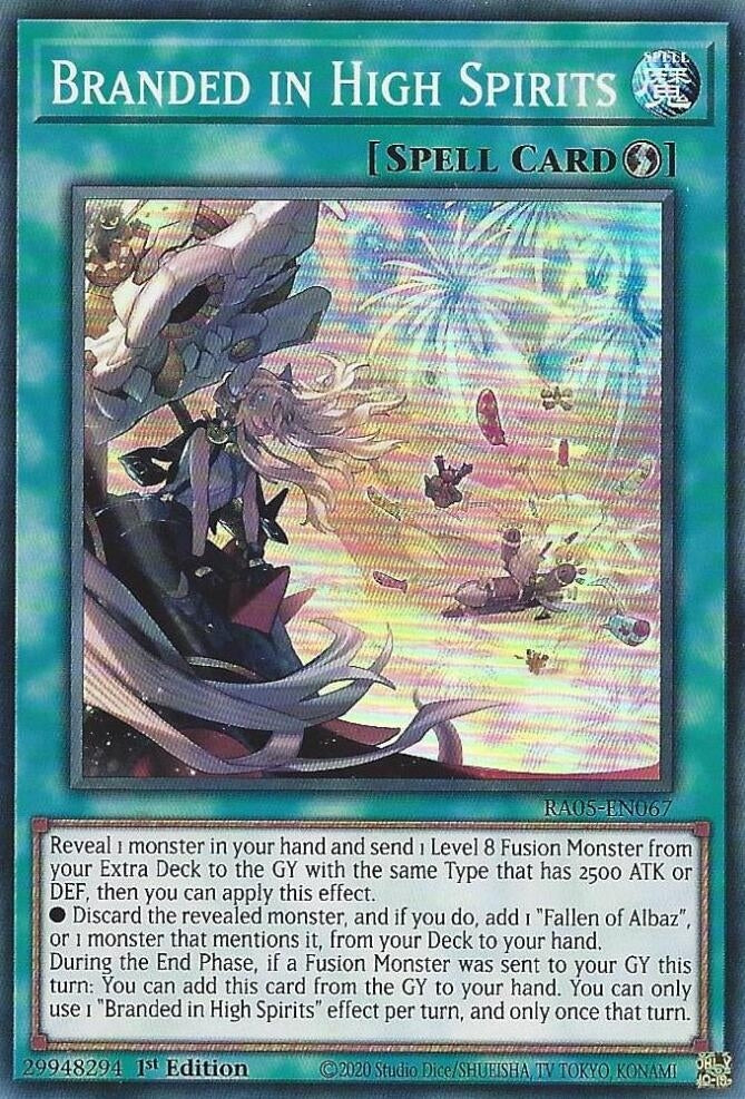 Image for Branded in High Spirits (RA05-EN067) [Rarity Collection 5] - YuGiOh