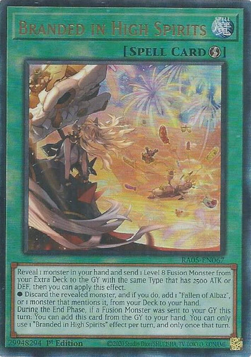 Image for Branded in High Spirits (Ultimate Rare) (RA05-EN067) [Rarity Collection 5] - YuGiOh