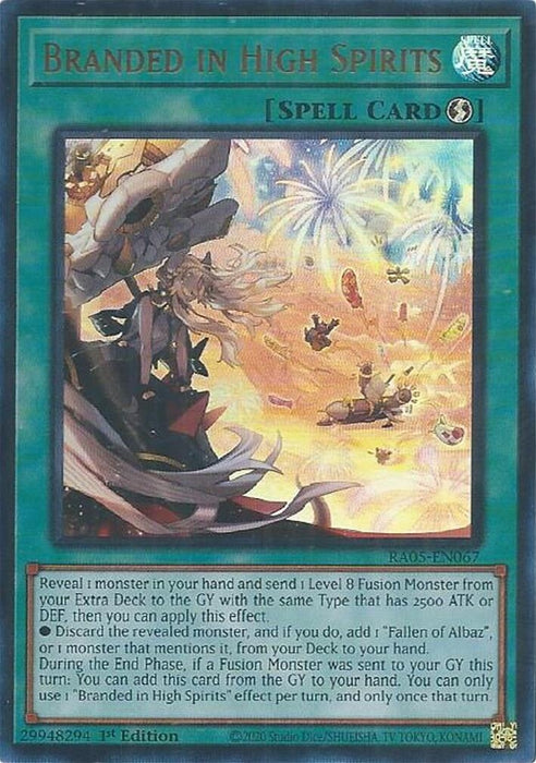 Image for Branded in High Spirits (Ultra Rare) (RA05-EN067) [Rarity Collection 5] - YuGiOh