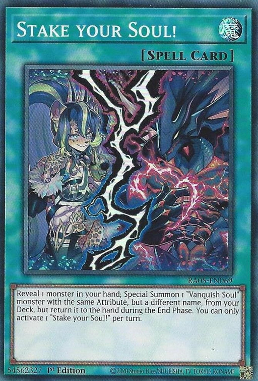 Image for Stake your Soul! (RA05-EN069) [Rarity Collection 5] - YuGiOh
