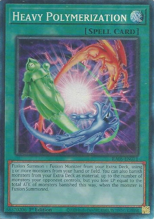 Image for Heavy Polymerization (Collector's Rare) (RA05-EN071) [Rarity Collection 5] - YuGiOh