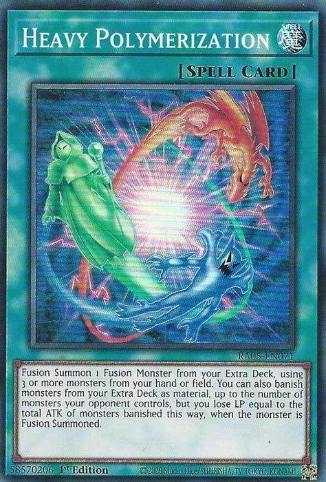 Image for Heavy Polymerization (RA05-EN071) [Rarity Collection 5] - YuGiOh