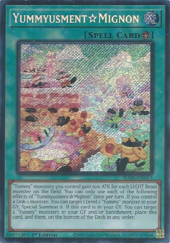 Image for YummyusmentMignon (Secret Rare) (RA05-EN073) [Rarity Collection 5] - YuGiOh