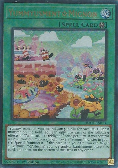 Image for YummyusmentAcroquey (Ultimate Rare) (RA05-EN073) [Rarity Collection 5] - YuGiOh