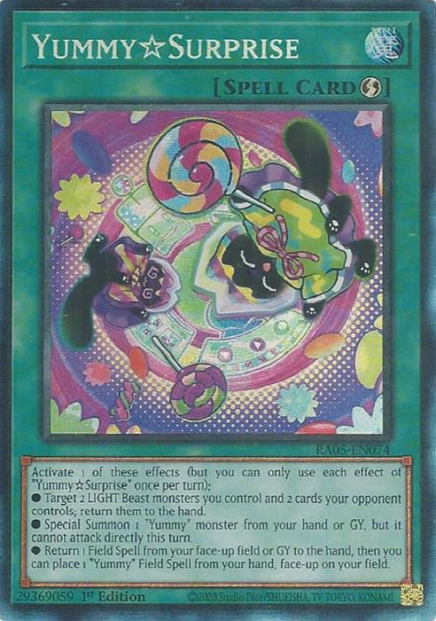 Image for YummySurprise (Collector's Rare) (RA05-EN074) [Rarity Collection 5] - YuGiOh